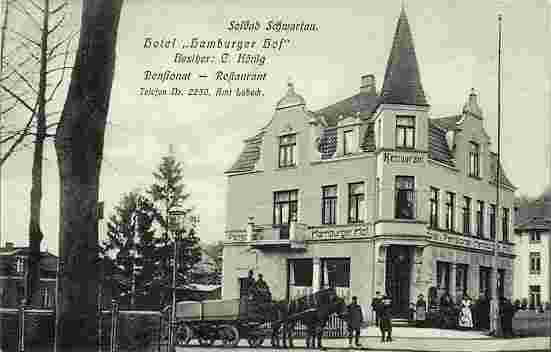 Bad Schwartau. Hotel-Pension 'Hamburger Hof'