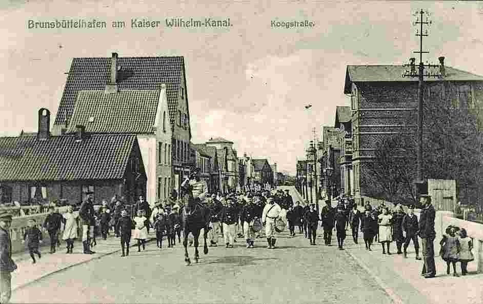 Brunsbüttel. Koogstraße