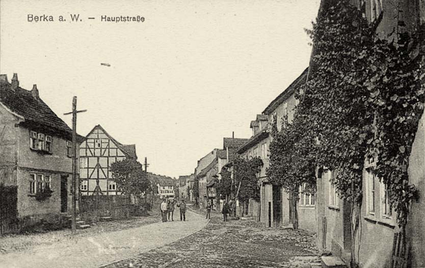 Berka (Werra). Hauptstraße, 1905