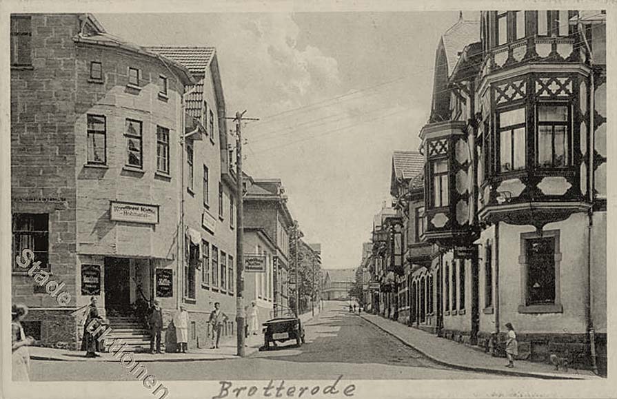 Brotterode-Trusetal. Panorama der Stadt