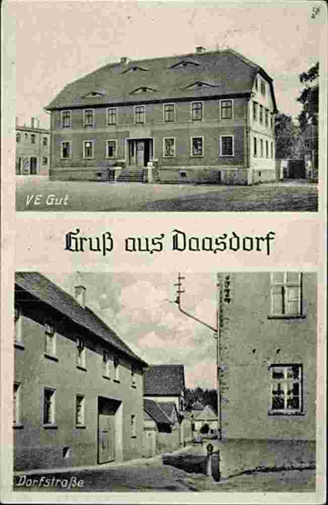 Buttelstedt. Daasdorf - Dorfstrasse