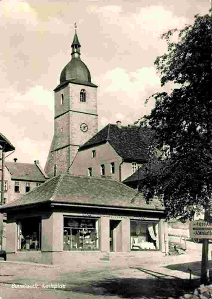 Buttelstedt. Evangelisches Stadtkirche St. Nikolaus