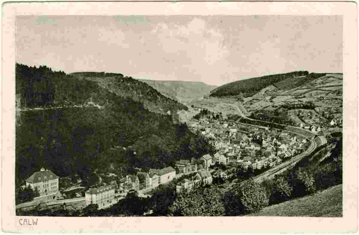 Panorama von Claw, 1924
