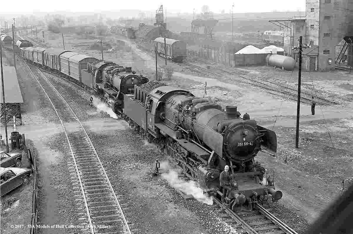 Crailsheim. Dampflokomotiven, 1973