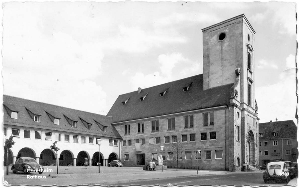 Crailsheim. Rathaus, 1960