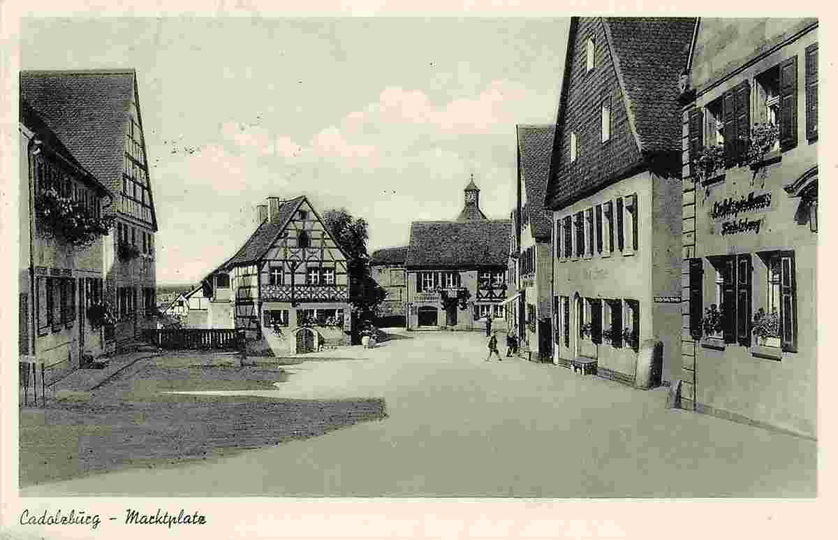 Cadolzburg. Marktplatz