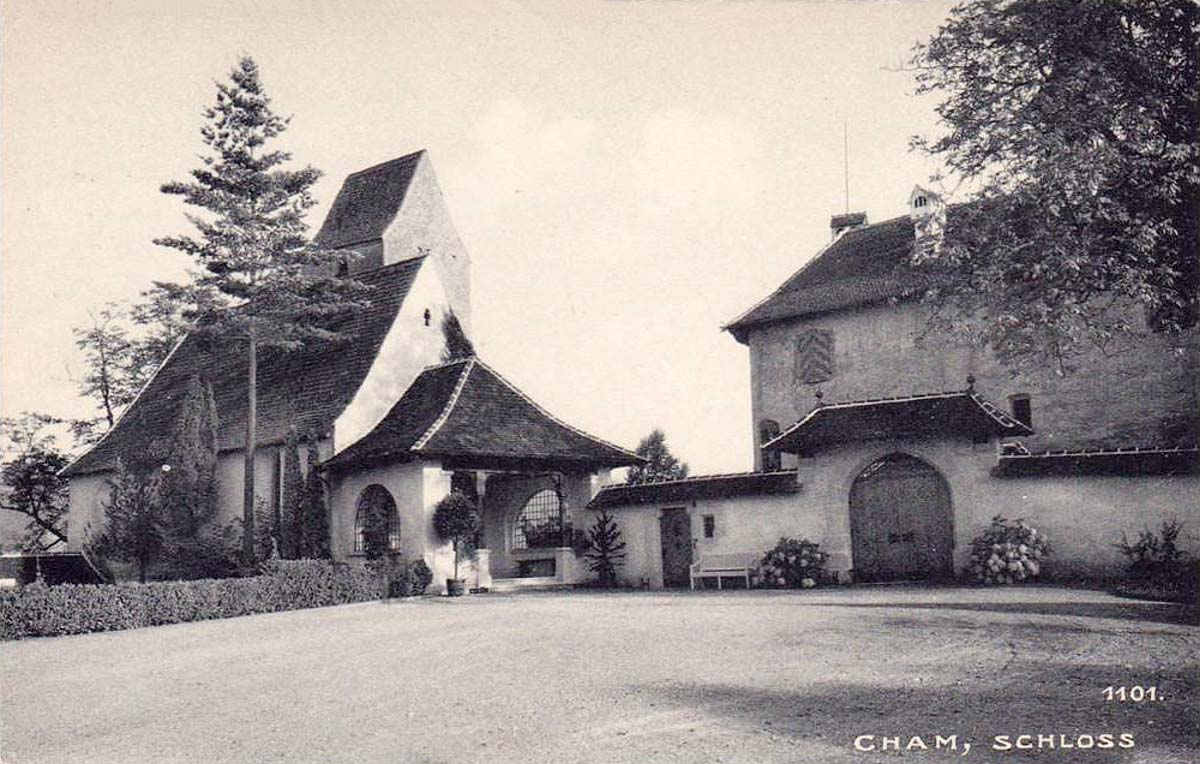 Cham (Oberpfalz). Schloss, circa 1900