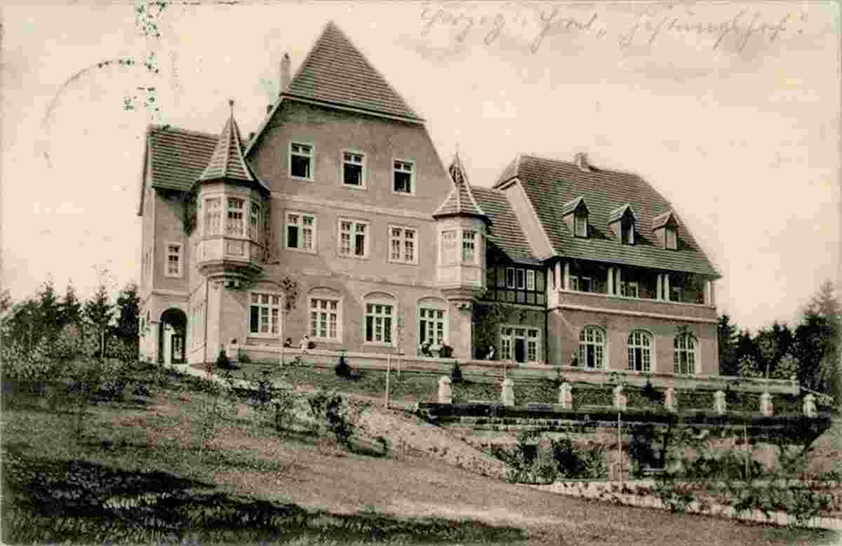 Coburg. Hotel 'Festungshof', 1912