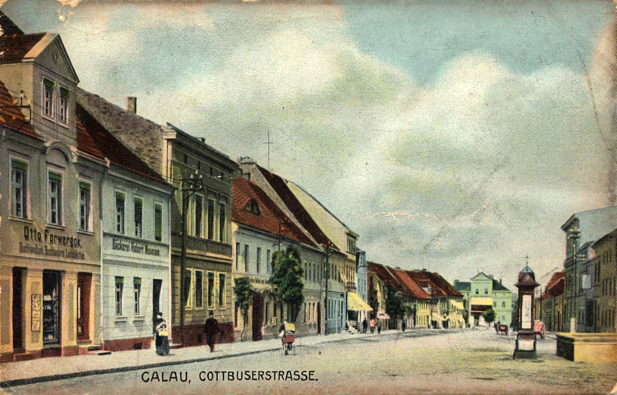 Calau. Cottbusser Straße