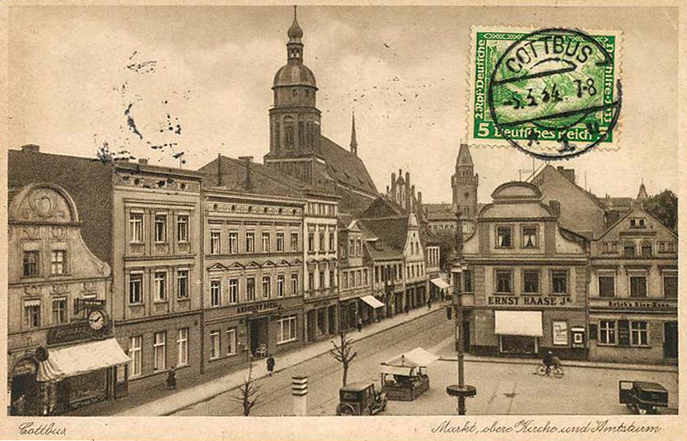 Cottbus. Markt, 1934