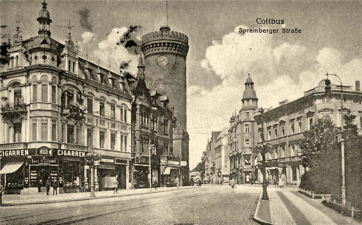 Cottbus. Spremberger Straße