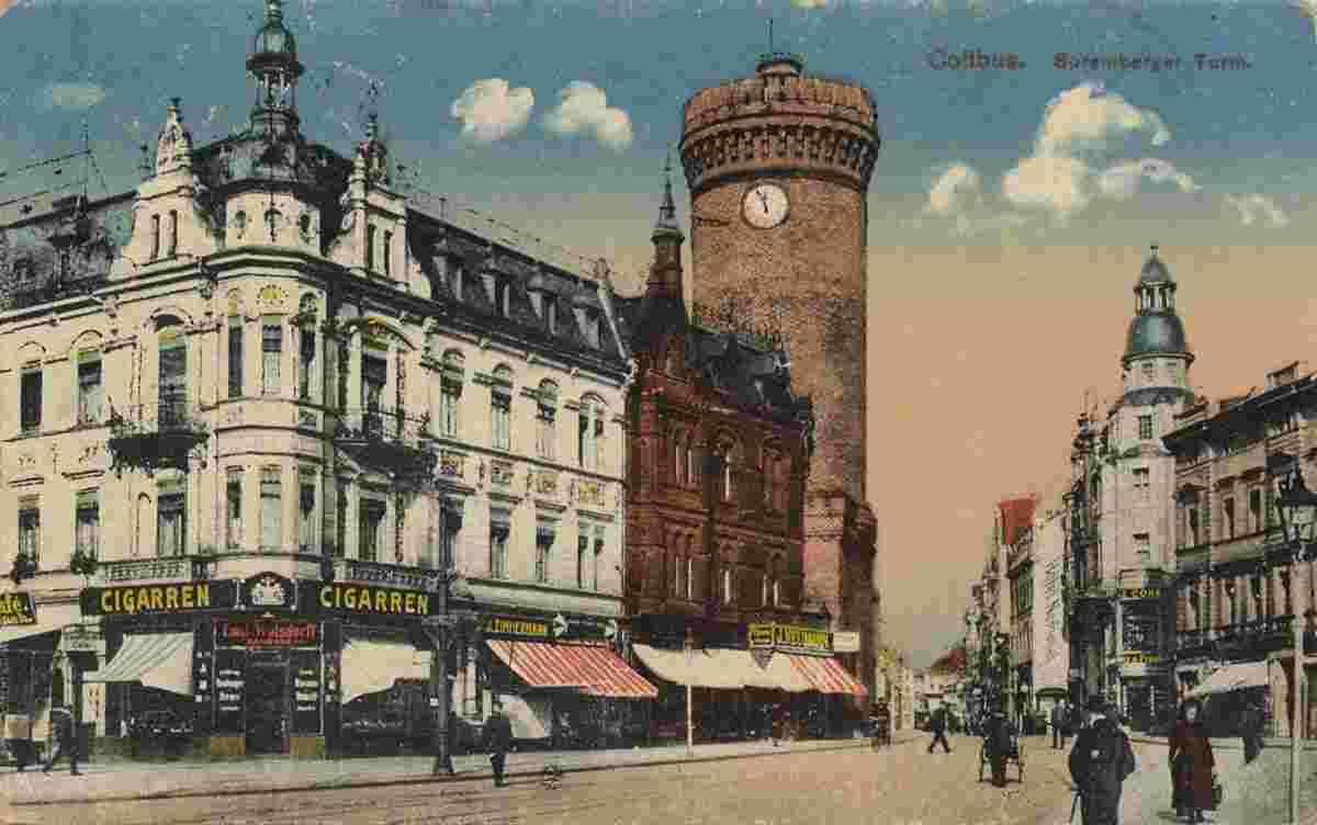 Cottbus. Spremberger Turm, 1921