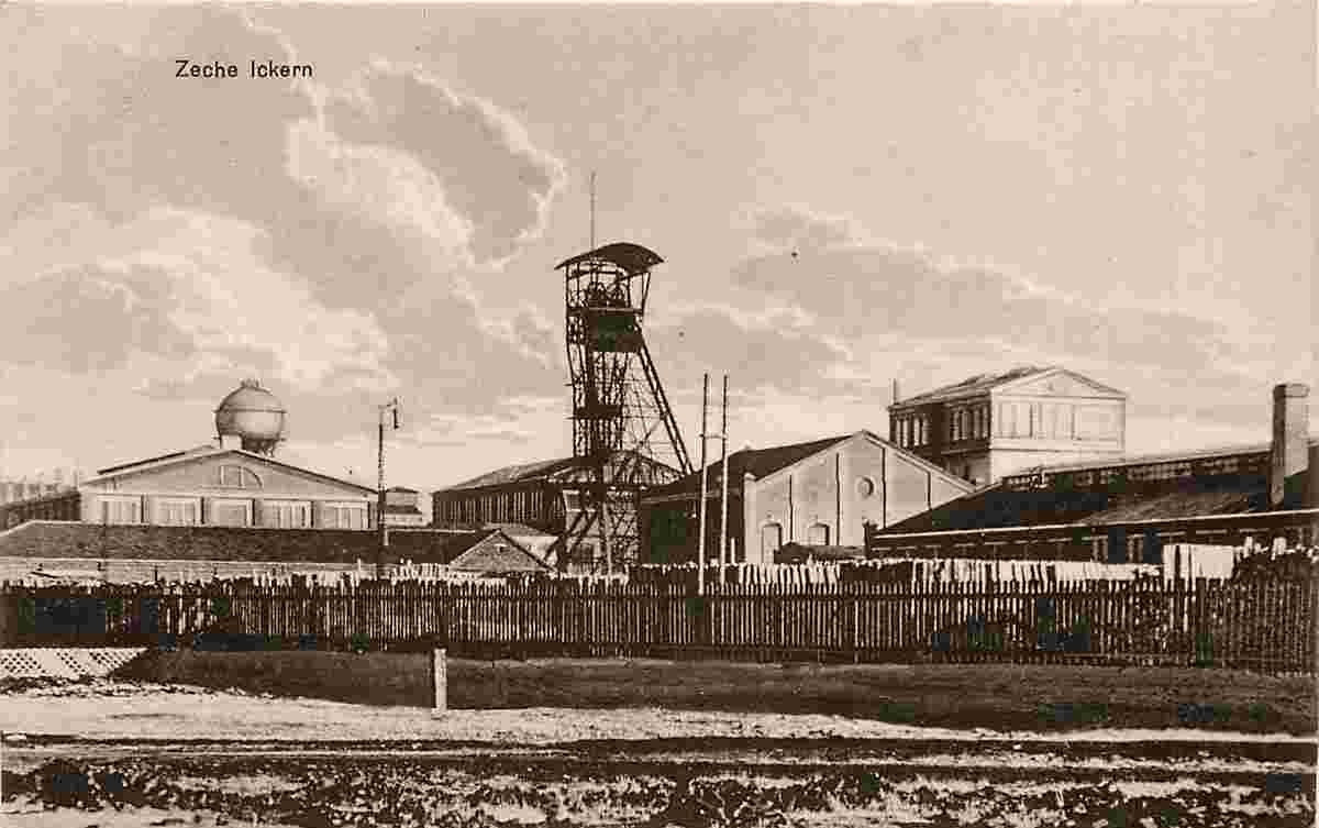 Castrop-Rauxel. Zeche Ickern, Mines, 1923