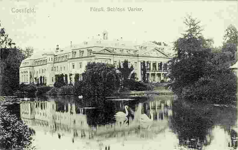 Coesfeld. Fürstlichen Schloß Varlar, 1908