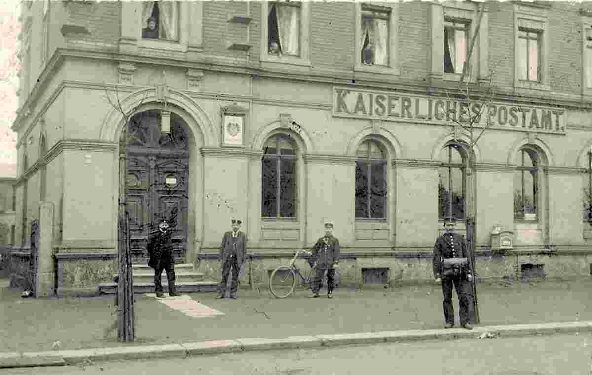 Chemnitz. Kaiserliches Postamt, 1900
