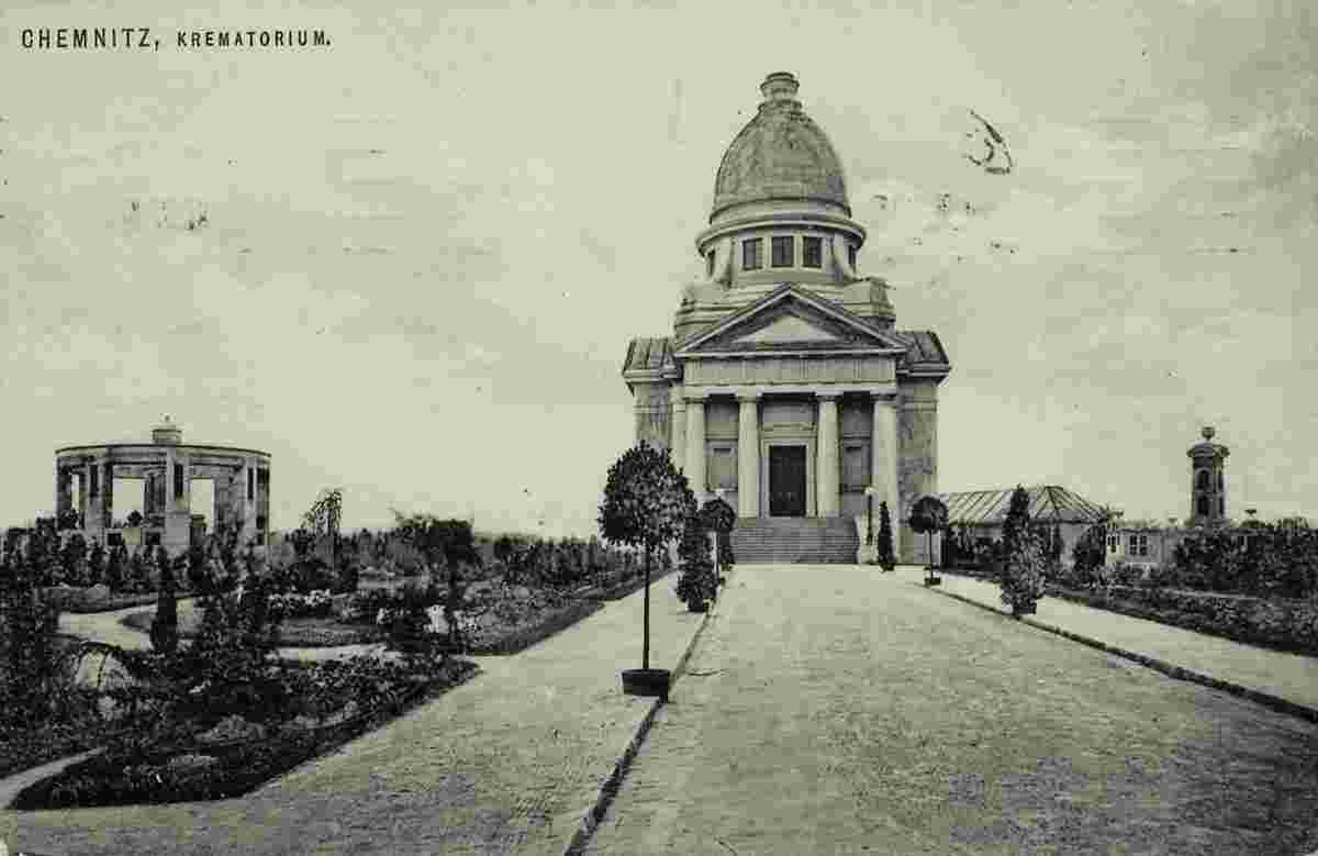 Chemnitz. Krematorium, 1911