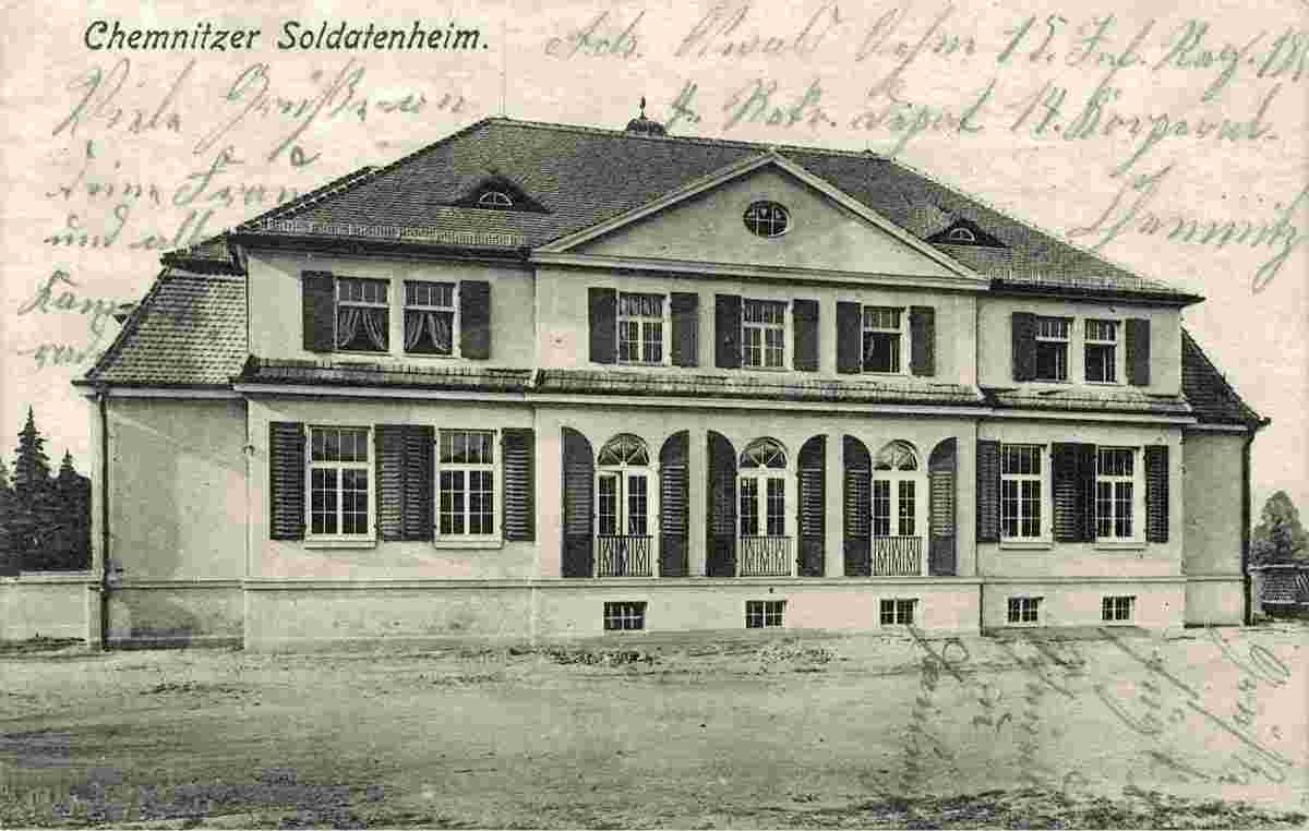 Chemnitz. Soldatenheim, 1914