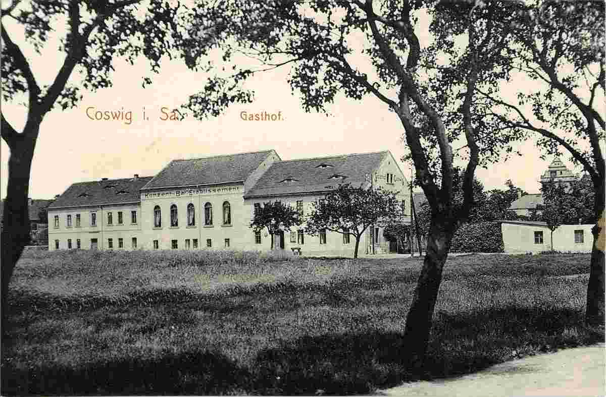 Coswig. Gasthof, 1912