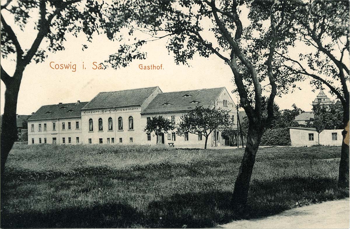 Coswig (Sachsen). Gasthof, 1912