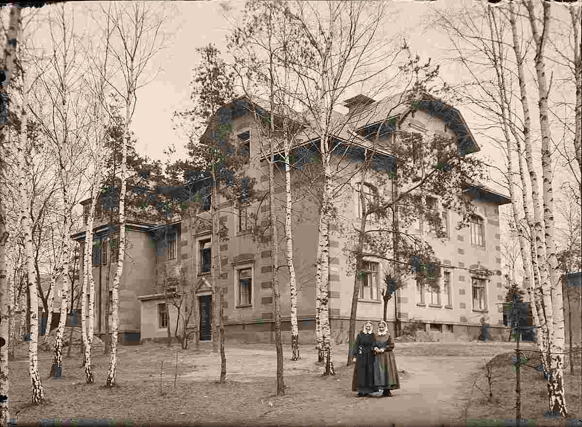 Coswig. Heilstätte Lindenhof, Badehaus, 1920
