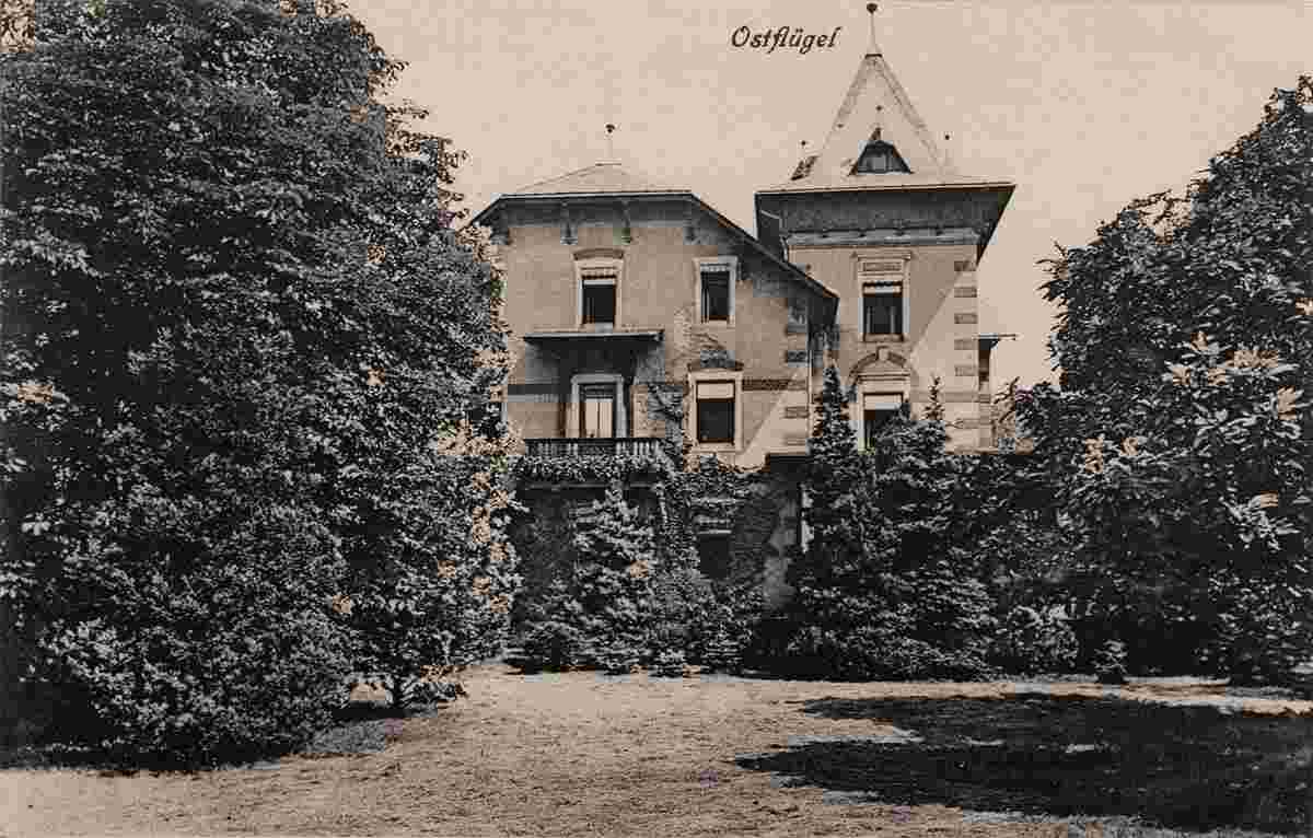 Coswig. Heilstätte Lindenhof, Ostflügel, 1920