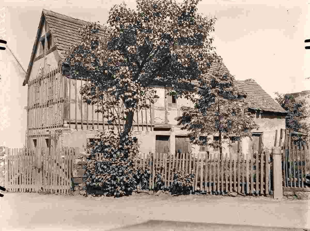 Coswig. Johannesstraße, Pfeiffers Haus, um 1900