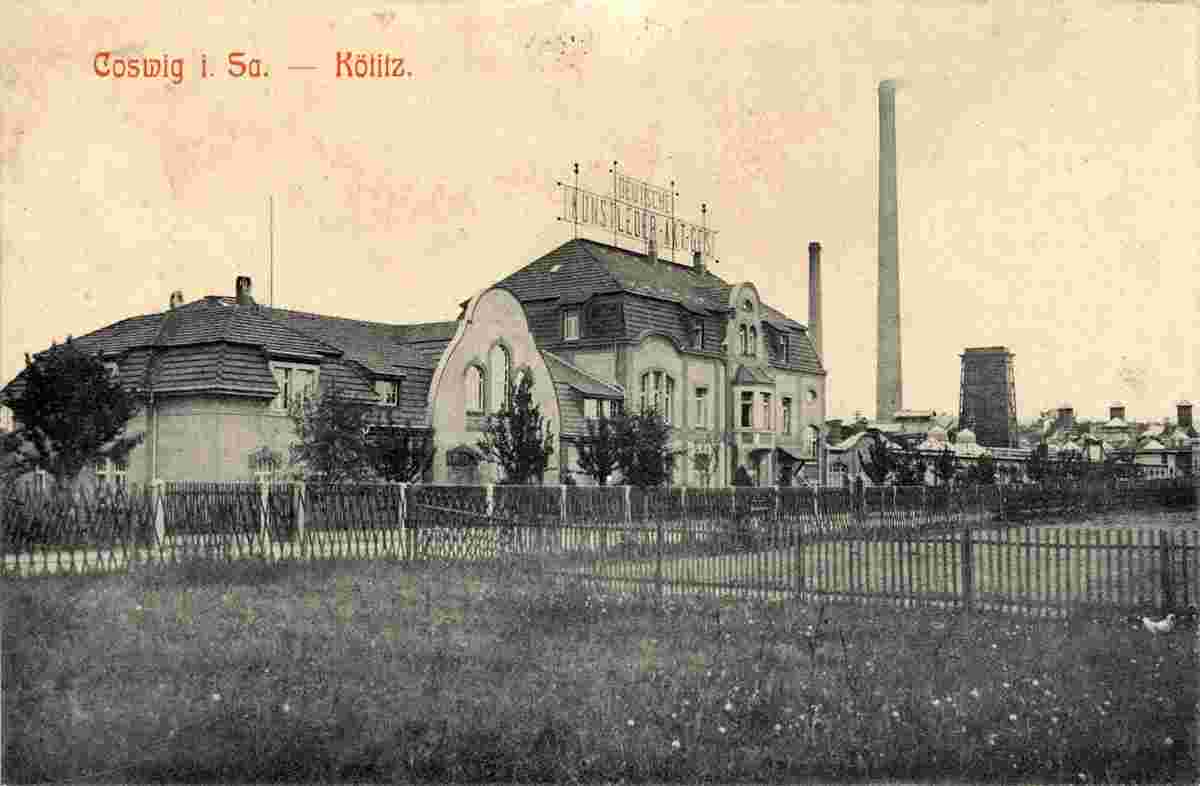 Coswig. Kötitz - Kunstlederfabrik, 1911