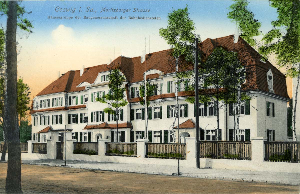 Coswig (Sachsen). Moritzburger Straße, 1913