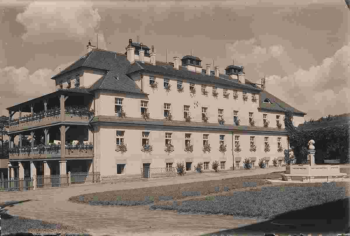 Coswig. Wettinstift, Kinderheim, 1929
