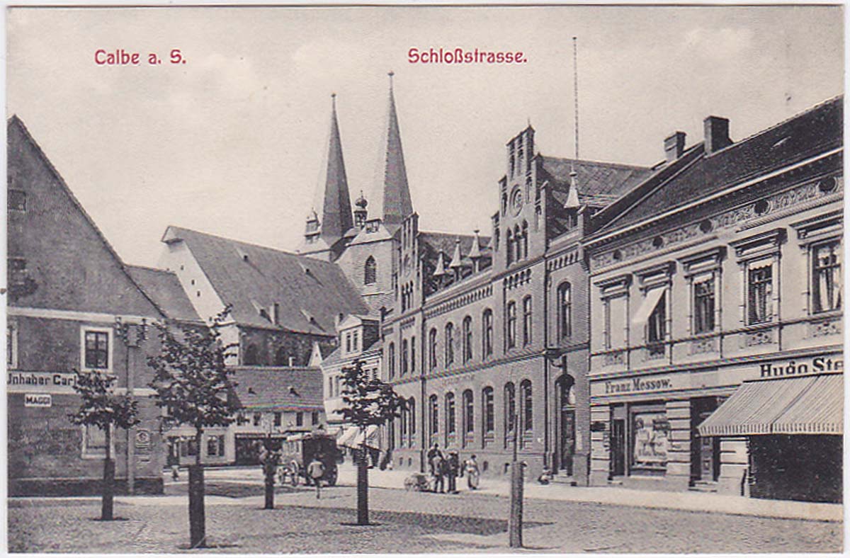 Calbe (Saale). Schlosstrasse