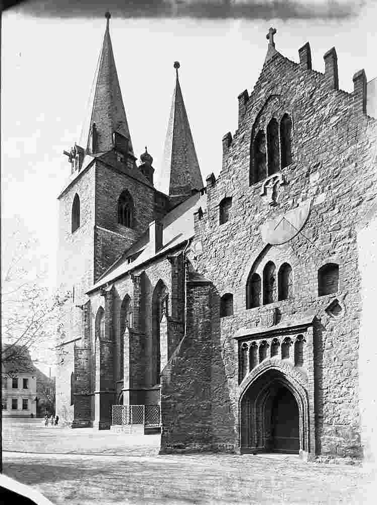 Calbe. Stephanskirche, um 1912