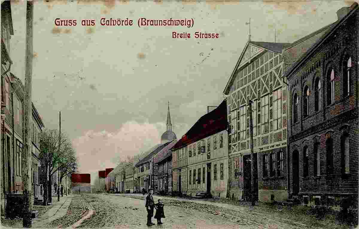 Calvörde. Breite Straße, 1908