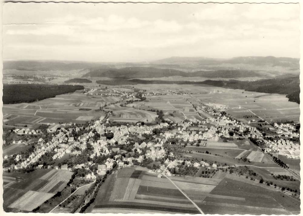 Panorama von Deißlingen, 1964