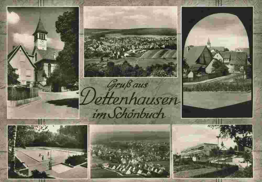 Panorama von Dettenhausen