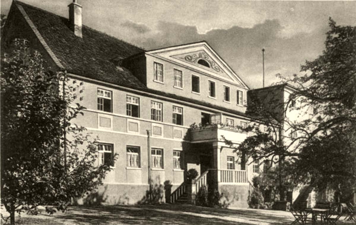 Dietenheim. Kurhaus Bad Brandenburg, um 1920
