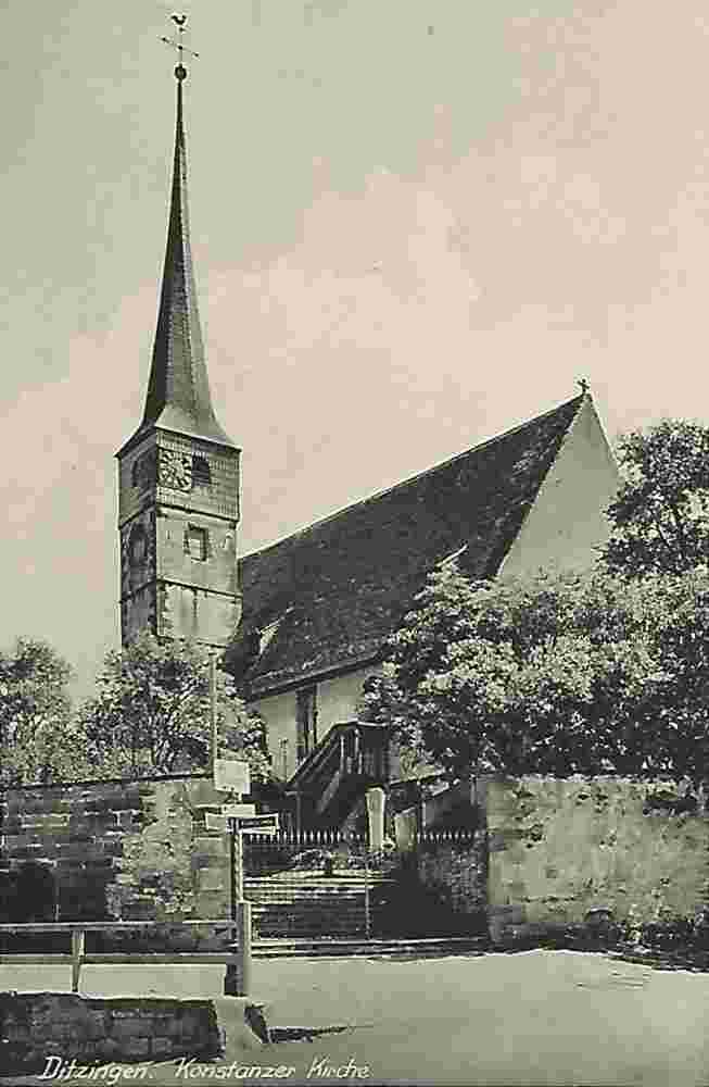 Ditzingen. Konstanzer Kirche