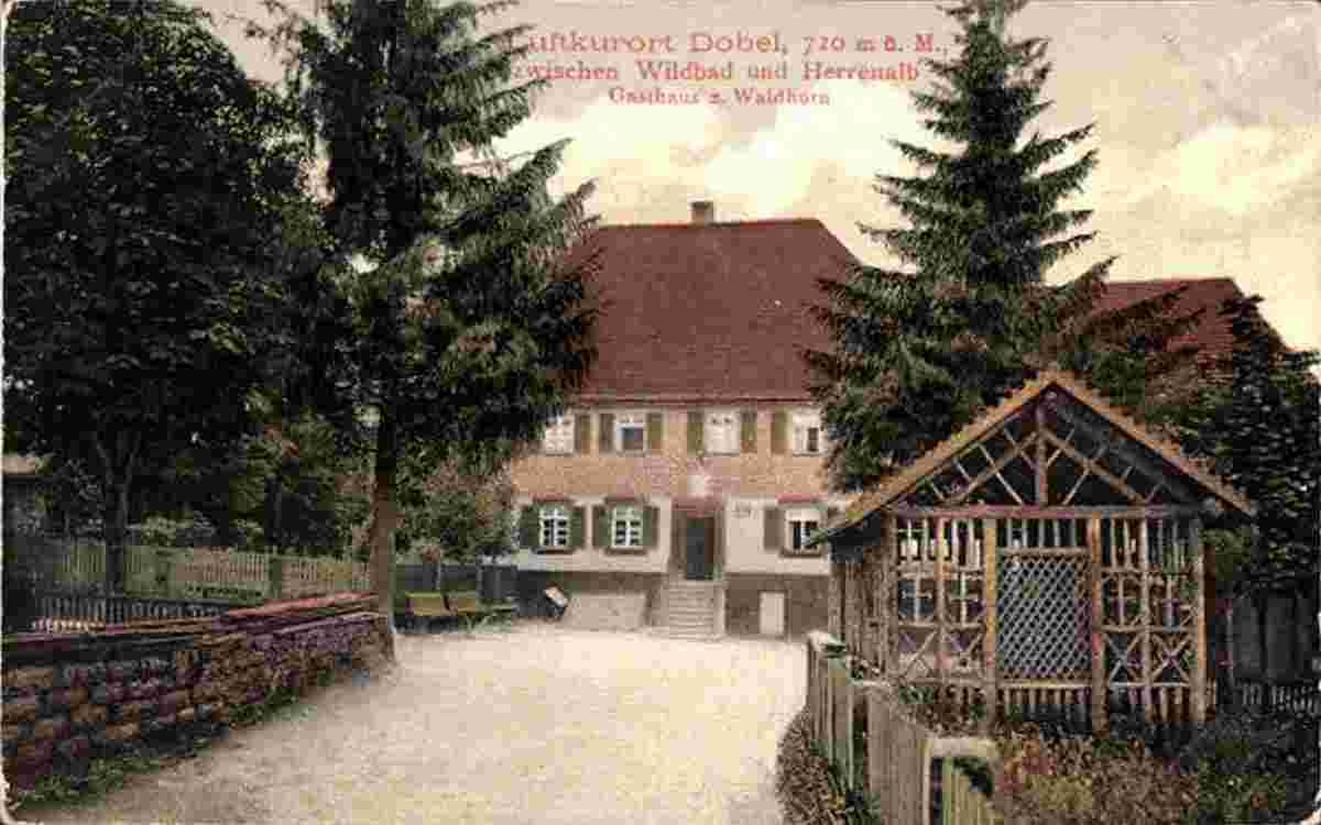 Dobel. Eyachmühle - Gasthaus zum Waldhorn