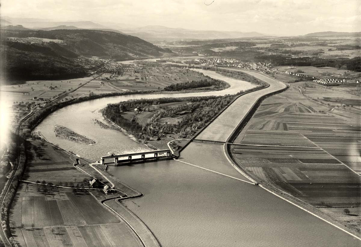 Flusskraftwerke bei Dogern, 1952