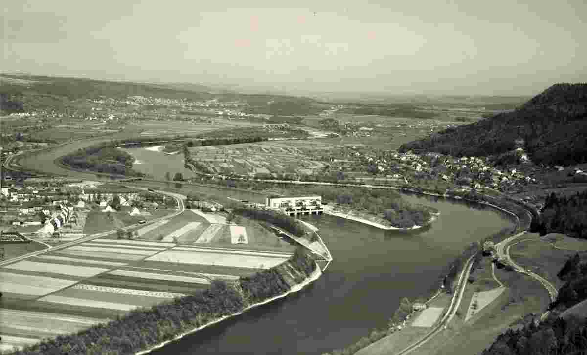 Flusskraftwerke bei Dogern, 1955