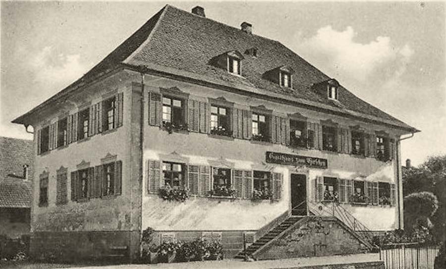 Dogern. Gasthaus zum Hirschen, 1930