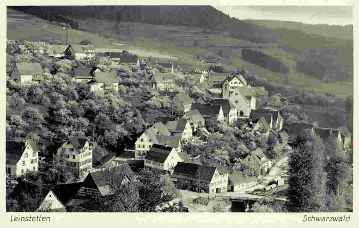 Dornhan. Leinstetten - Teilansicht, 1954