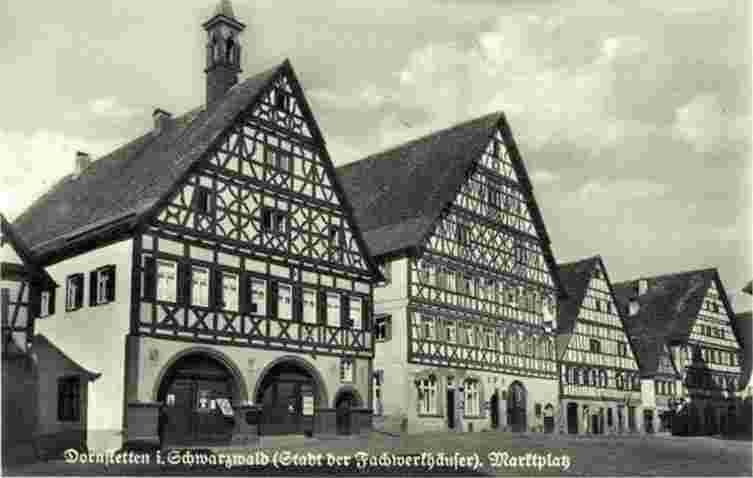 Dornstetten. Marktplatz, 1941