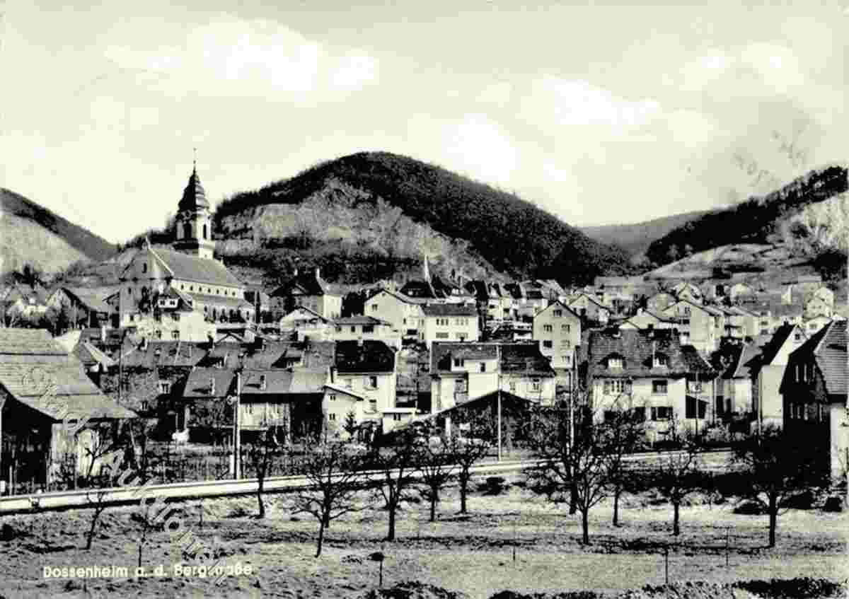 Panorama von Dossenheim
