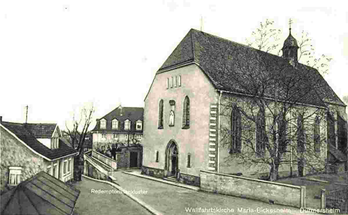 Durmersheim. Wallfahrtskirche und Kloster Maria Bickesheim