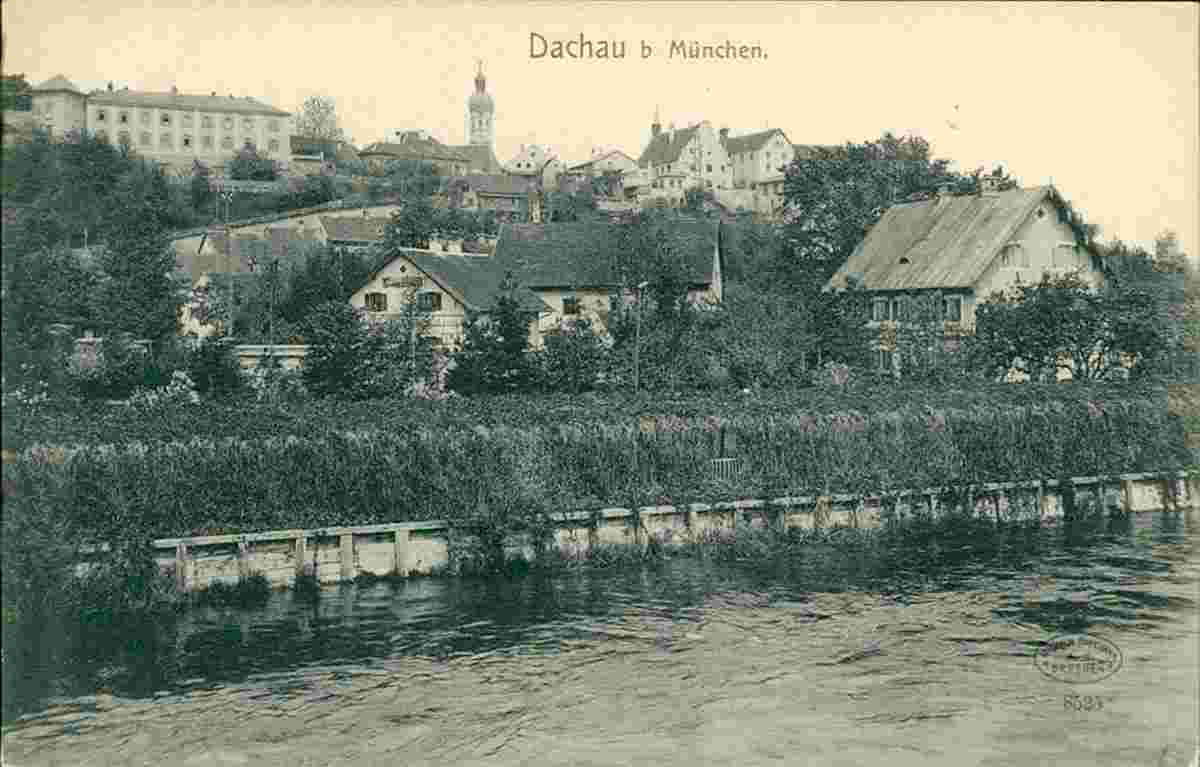 Blick auf Dachau, 1907
