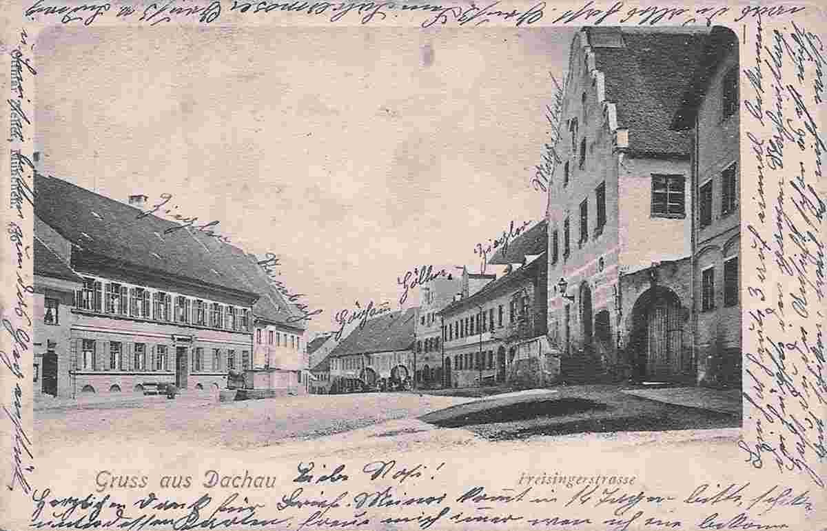 Dachau. Freisinger Straße, 1901