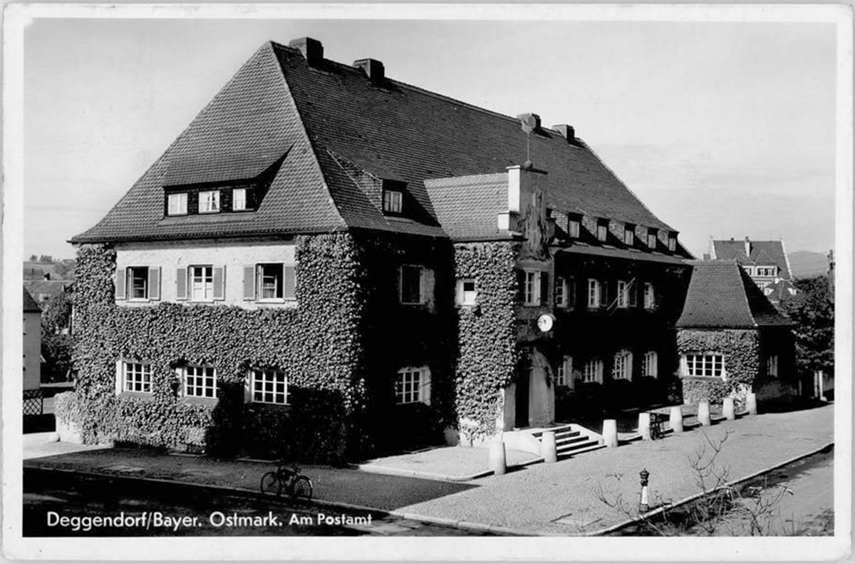 Deggendorf. Postamt, 1940