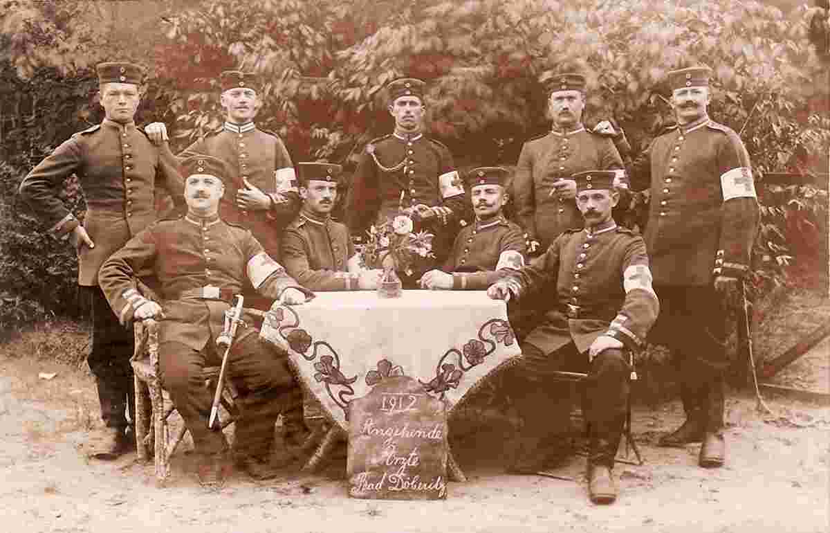 Dallgow-Döberitz. Militaire Lazarett Rote Kreuz, 1912