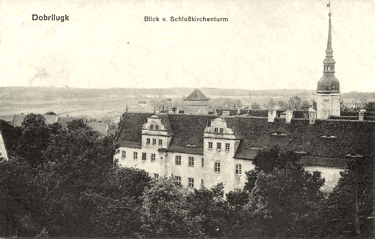 Doberlug-Kirchhain. Blick vom Schlosskirchenturm
