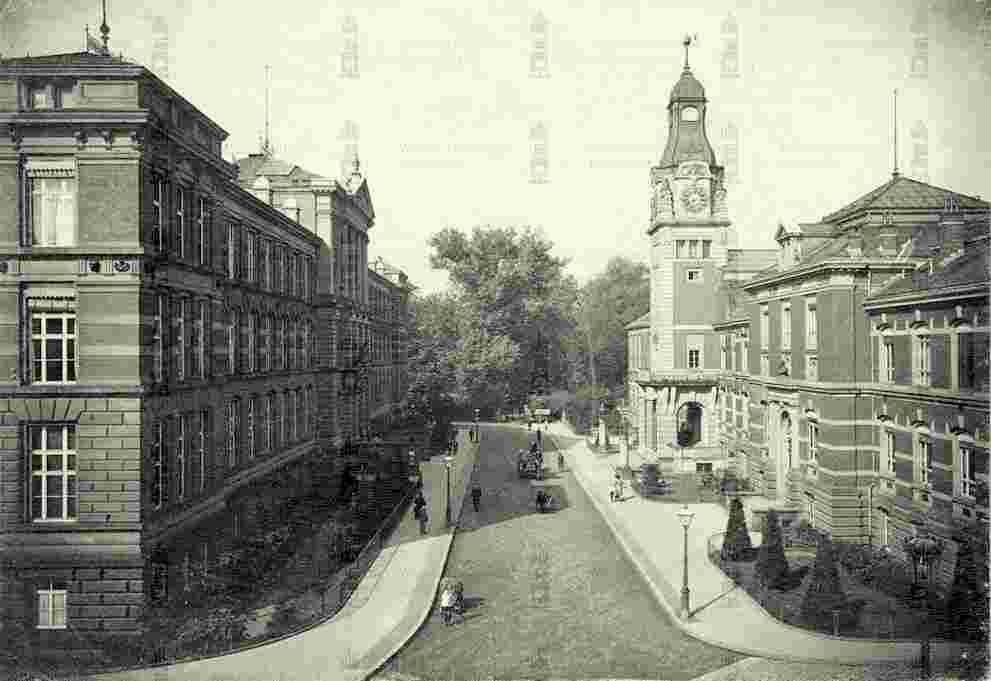 Darmstadt. Altes Hauptgebäude der Technische Universität, 1904